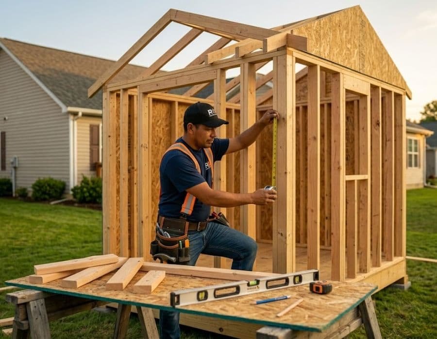 Custom sheds by R&A Constructions