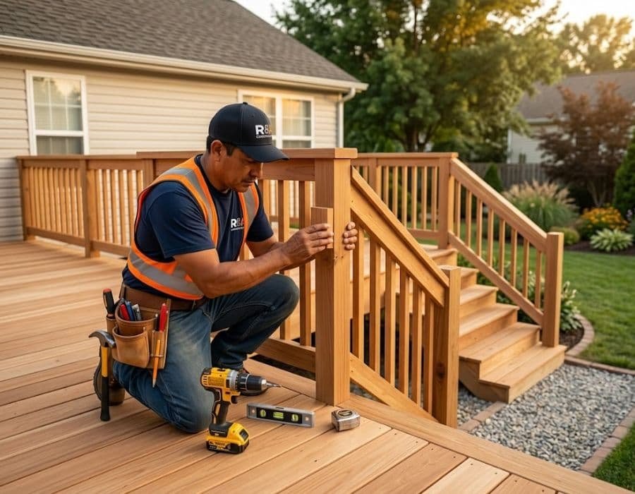 Outdoor wooden structures by R&A Constructions