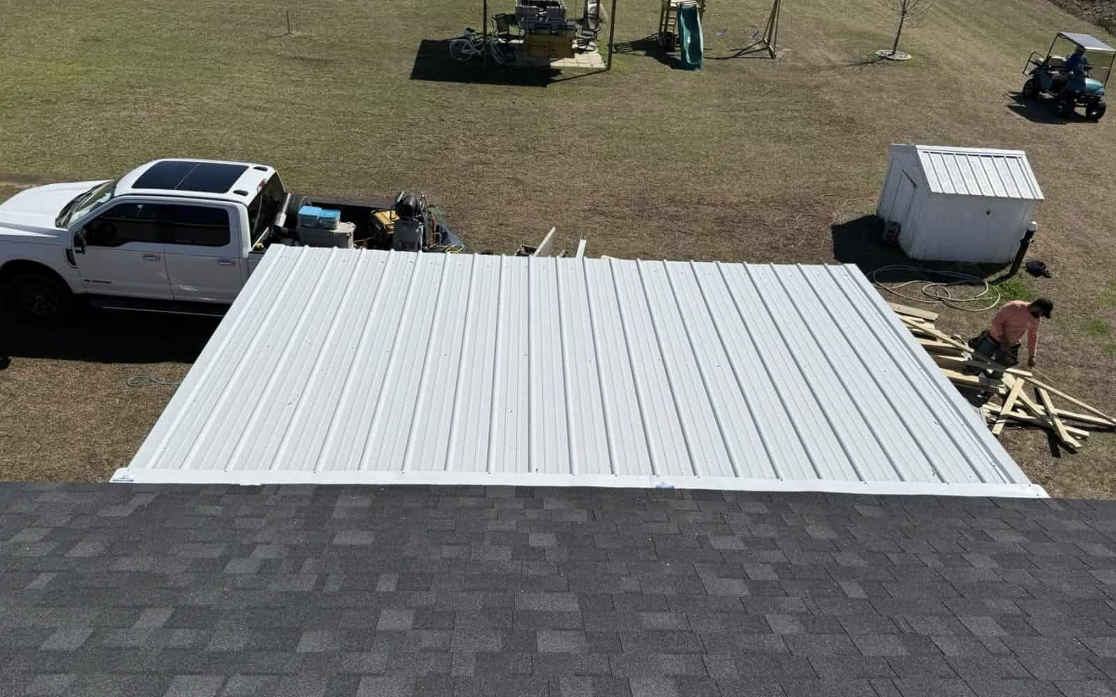 Lean-To Roof Extension